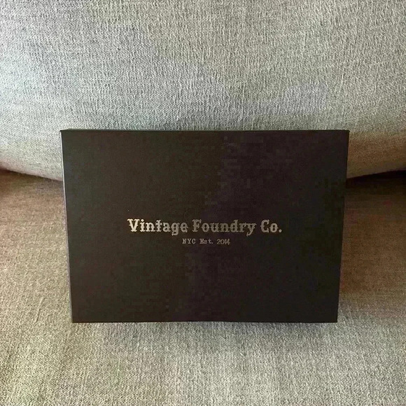 Vintage Foundry  | Men’s Edward brown chelsea boots size 8/41 brand new in box - Picture 3 of 9